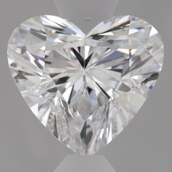 Diament laboratoryjny bezbarwny serce, 1.08ct, IF, D, IGI LG596349974