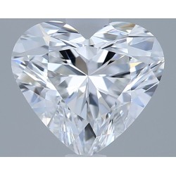 Diament laboratoryjny bezbarwny serce, 1.0ct, VVS2, D, IGI LG741567413