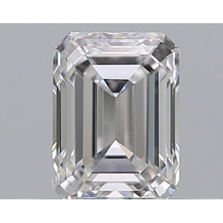 Diament szlif szmaragdowy, 0.4ct, VVS2, D, GIA 6471491400
