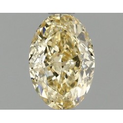 Diament laboratoryjny o barwie fantazyjnej szlif owalny, 1.06ct, VVS2, Fancy Intense Yellow, IGI LG673401011