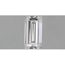Diament bagietka, 0.52ct, VVS1, G, GIA 6521931633