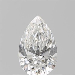 Diament szlif gruszkowy, 0.5ct, VVS2, F, GIA 1528672480