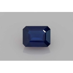 Szafir szlif szmaragdowy, 3.12 ct, BLUE, GIA 6445755787