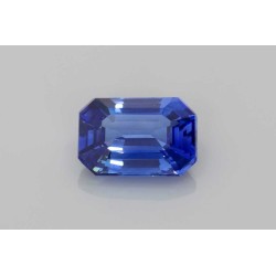 Szafir szlif szmaragdowy, 2.04 ct, BLUE, GIA 6522146803