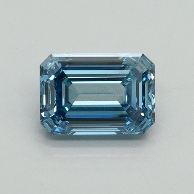 Diament laboratoryjny o barwie fantazyjnej szlif szmaragdowy, 1.02ct, VVS2, Fancy Vivid Blue, IGI LG707519285 Diament laboratoryjny o barwie fantazyjnej szlif szmaragdowy, 1.02ct, VVS2, Fancy Vivid Blue, IGI LG707519285