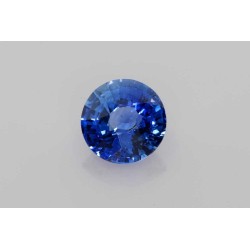 Szafir szlif okrągły, 3.53 ct, BLUE, GIA 6442954646