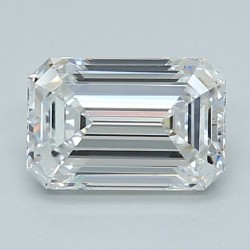 Diament laboratoryjny bezbarwny szlif szmaragdowy, 1.06ct, VVS2, D, IGI LG706520764