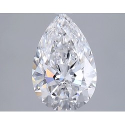 Diament laboratoryjny bezbarwny szlif gruszkowy, 2.05ct, VVS1, E, IGI LG733516523