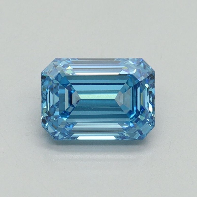 Diament laboratoryjny o barwie fantazyjnej szlif szmaragdowy, 1ct, VVS2, Fancy Vivid Blue, IGI LG707533181 Diament laboratoryjny o barwie fantazyjnej szlif szmaragdowy, 1ct, VVS2, Fancy Vivid Blue, IGI LG707533181