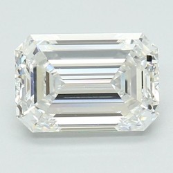 Diament laboratoryjny bezbarwny szlif szmaragdowy, 1.54ct, VVS2, E, IGI LG701504078