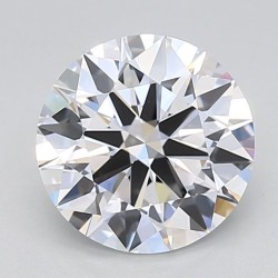 Diament laboratoryjny bezbarwny szlif okrągły, 2.07ct, VVS1, D, IGI LG733516658