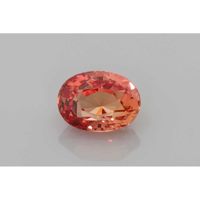 Szafir szlif owalny, 1.24 ct, ORANGE, GIA 6452905390 Szafir szlif owalny, 1.24 ct, ORANGE, GIA 6452905390