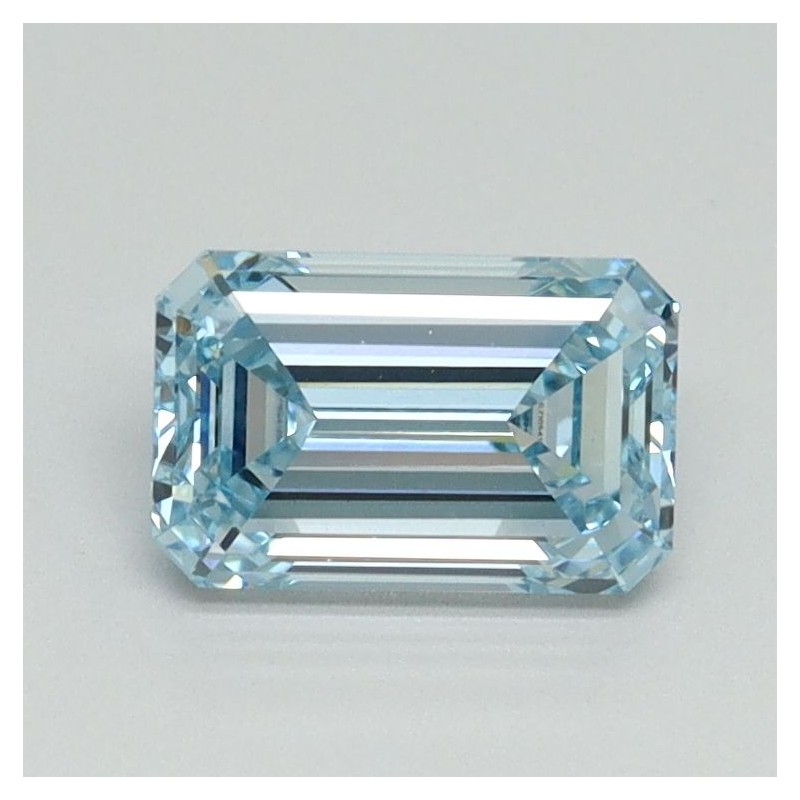 Diament laboratoryjny o barwie fantazyjnej szlif szmaragdowy, 1.01ct, VVS2, Fancy Intense Blue, IGI LG710541206 Diament laboratoryjny o barwie fantazyjnej szlif szmaragdowy, 1.01ct, VVS2, Fancy Intense Blue, IGI LG710541206