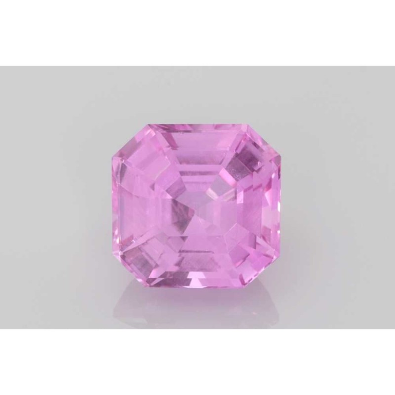 Szafir Asscher, 4.15 ct, PINK, GIA 2225753372 Szafir Asscher, 4.15 ct, PINK, GIA 2225753372