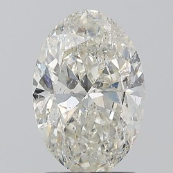 Diament szlif owalny, 1.5ct, SI2, I, HRD 250000251144