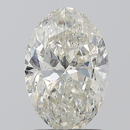 Diament szlif owalny, 1.5ct, SI2, I, HRD 250000251144