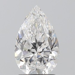 Diament szlif gruszkowy, 1.52ct, SI1, E, GIA 2537739189