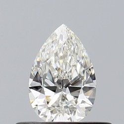 Diament szlif gruszkowy, 0.4ct, VS2, H, GIA 6532225080
