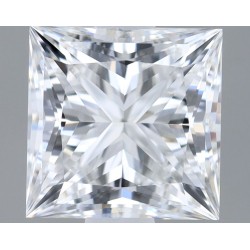 Diament laboratoryjny bezbarwny szlif princess, 1.07ct, VVS2, E, IGI LG597375598