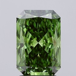 Diament laboratoryjny o barwie fantazyjnej radiant, 2.03ct, VVS2, Fancy Vivid Green, IGI LG727503754