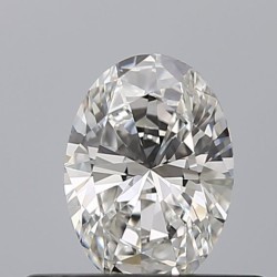 Diament szlif owalny, 0.4ct, VVS1, F, GIA 6531100533