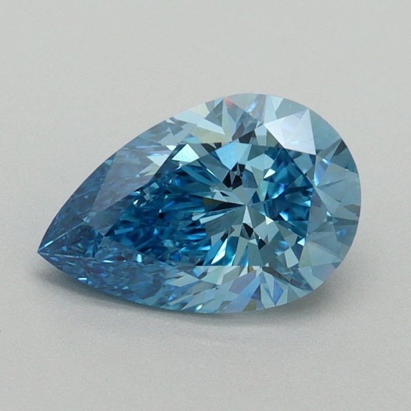 Diament laboratoryjny o barwie fantazyjnej szlif gruszkowy, 1.57ct, VVS2, Fancy Vivid Blue, IGI LG719502197 Diament laboratoryjny o barwie fantazyjnej szlif gruszkowy, 1.57ct, VVS2, Fancy Vivid Blue, IGI LG719502197