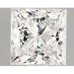 Diament laboratoryjny bezbarwny szlif princess, 1.72ct, VVS1, E, IGI LG694502778