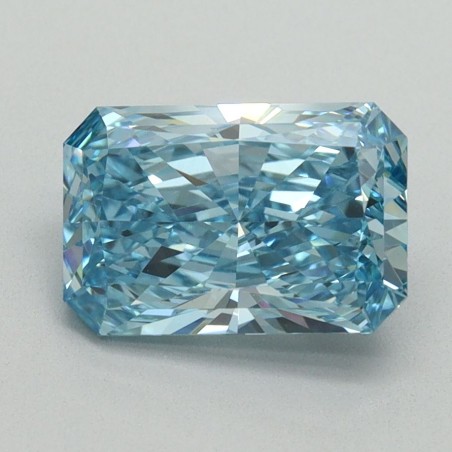 Diament laboratoryjny o barwie fantazyjnej radiant, 1.98ct, VVS2, Fancy Vivid Blue, IGI LG727502053