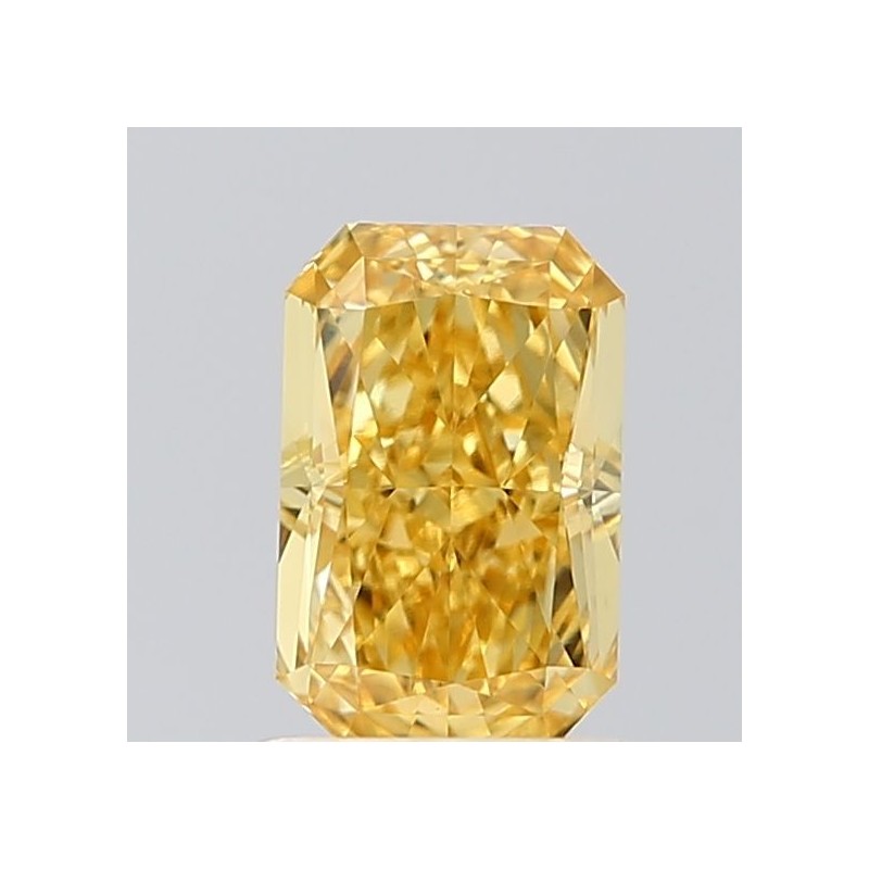 Diament laboratoryjny o barwie fantazyjnej radiant, 1.05ct, VVS2, Fancy Vivid Yellow, IGI LG680520568