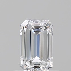 Diament szlif szmaragdowy, 0.7ct, VS1, D, GIA 2526714612