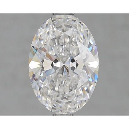 Diament laboratoryjny bezbarwny szlif owalny, 1.53ct, VVS1, D, GIA 6495407297