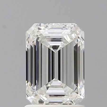 Diament laboratoryjny bezbarwny szlif szmaragdowy, 1.53ct, VVS2, D, IGI LG710505143