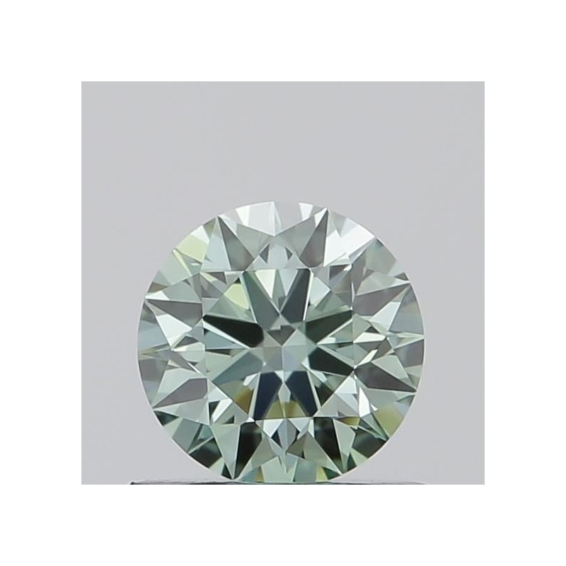 Diament laboratoryjny o barwie fantazyjnej szlif okrągły, 0.51ct, VVS2, Fancy Vivid Green, IGI LG739535131