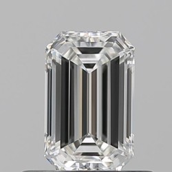 Diament szlif szmaragdowy, 0.54ct, VVS1, G, GIA 6532145958