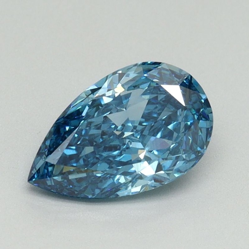 Diament laboratoryjny o barwie fantazyjnej szlif gruszkowy, 1.17ct, VVS2, Fancy Vivid Blue, IGI LG656415073 Diament laboratoryjny o barwie fantazyjnej szlif gruszkowy, 1.17ct, VVS2, Fancy Vivid Blue, IGI LG656415073