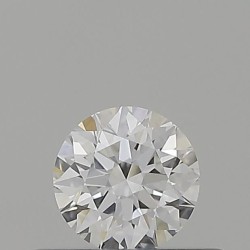 Diament szlif okrągły, 0.33ct, VVS1, D, GIA 6522225669