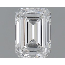 Diament szlif szmaragdowy, 0.9ct, VS1, E, GIA 6535782389