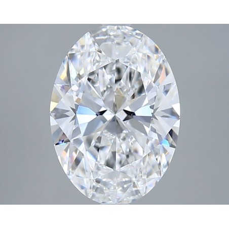 Diament laboratoryjny bezbarwny szlif owalny, 2.88ct, VVS1, D, IGI LG741529534