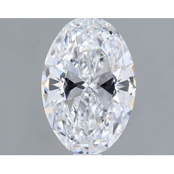 Diament laboratoryjny bezbarwny szlif owalny, 1.43ct, VVS1, D, IGI LG741572042