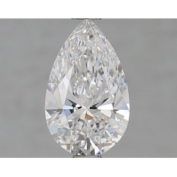 Diament laboratoryjny bezbarwny szlif gruszkowy, 1.06ct, VVS1, D, IGI LG634444182