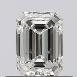 Diament szlif szmaragdowy, 0.56ct, SI2, F, GIA 6515880891