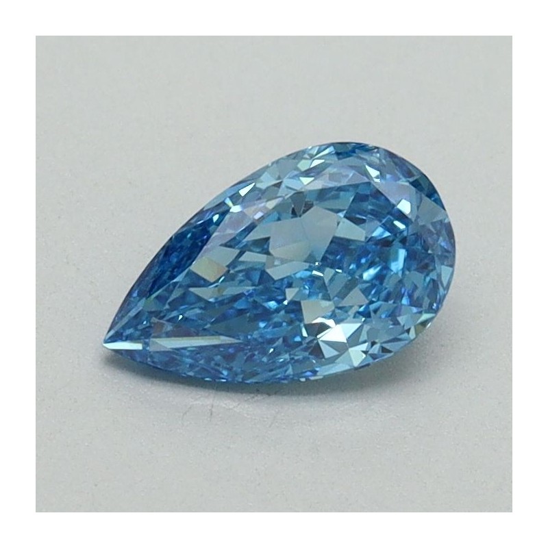Diament laboratoryjny o barwie fantazyjnej szlif gruszkowy, 0.58ct, VVS2, Fancy Vivid Blue, IGI LG665443011 Diament laboratoryjny o barwie fantazyjnej szlif gruszkowy, 0.58ct, VVS2, Fancy Vivid Blue, IGI LG665443011