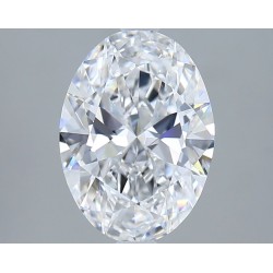 Diament laboratoryjny bezbarwny szlif owalny, 2.02ct, VVS1, E, IGI LG741512521