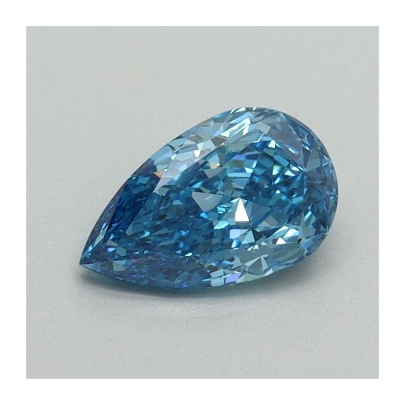Diament laboratoryjny o barwie fantazyjnej szlif gruszkowy, 0.59ct, VVS2, Fancy Vivid Blue, IGI LG656481252 Diament laboratoryjny o barwie fantazyjnej szlif gruszkowy, 0.59ct, VVS2, Fancy Vivid Blue, IGI LG656481252
