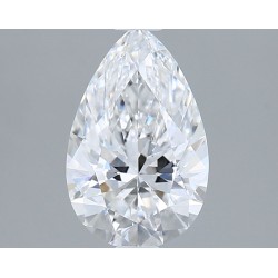 Diament laboratoryjny bezbarwny szlif gruszkowy, 1.11ct, VVS2, D, IGI LG741571831
