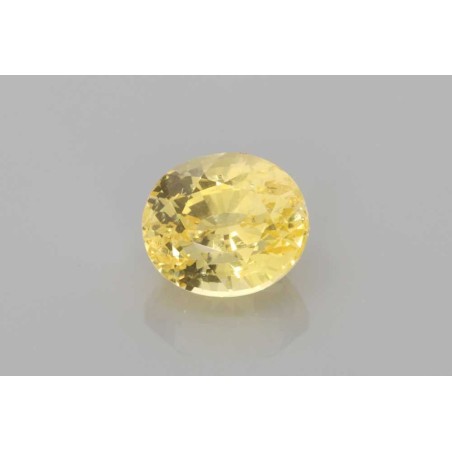 Szafir szlif owalny, 1.66 ct, YELLOW, GIA 6452828397