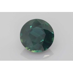 Szafir szlif okrągły, 4.03 ct, TEAL, GIA 5222742633