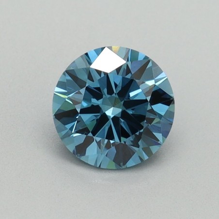 Diament laboratoryjny o barwie fantazyjnej szlif okrągły, 1.04ct, VVS2, Fancy Vivid Blue, IGI LG724553436
