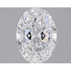 Diament laboratoryjny bezbarwny szlif owalny, 1.59ct, VVS1, D, IGI LG737521747