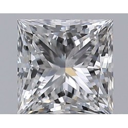 Diament szlif princess, 0.59ct, VS2, F, GIA 6502370962